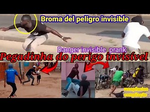 Broma viral del peligro invisible recopila/ Pegadinha do perigo invisível / Danger invisible prank