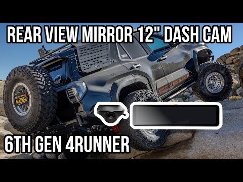 RearView Mirror Dash Cam 2025 toyota 4runner