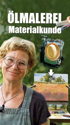 Ölmalerei BASICS! Das ganze Video findet ihr auf unserem Kanal! #oilpainting