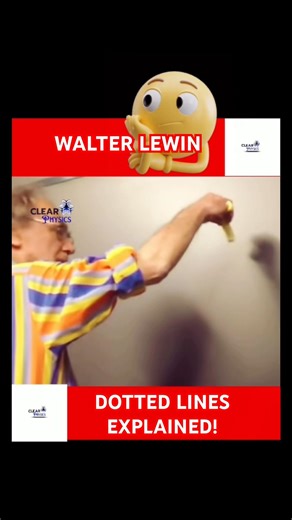 WALTER LEWIN DOTTED LINES EXPLAINED! #physics #professor #walterlewin #sciencefacts