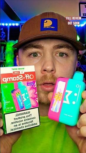 Vape Off-Stamp 💨 X Cube