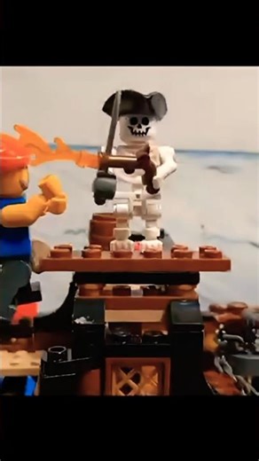 dead man joe kills everybody 🤭#lego #pirates #shorts