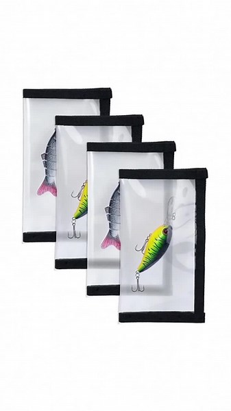 Fishing Gear Bait Protective Cover, Fish Hook Protector, Bait Shield, High-Grade Transparent Anti-Puncture PVC, Easy Bait Viewing