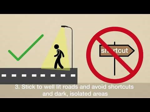 Personal safety advice