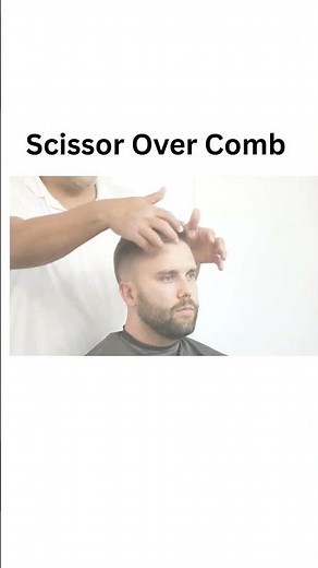 How To Scissor Over Comb | Step-By-Step Men’s Haircut Tutorial Using Only Scissors