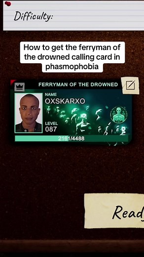 Unlock the Ferryman of the Drowned Card in Phasmophobia