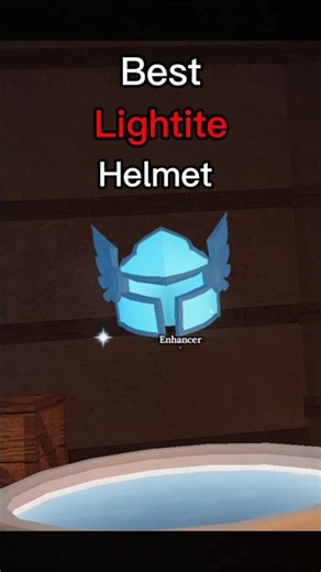 Lightite Helmet Recipe#theforge #roblox
