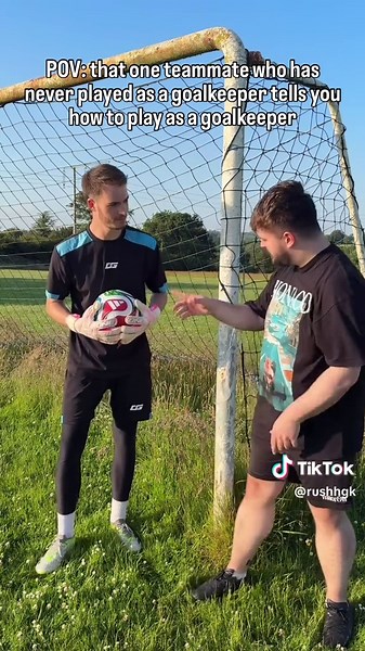 Send this to that one teammate 🫣😅 @The One Glove #football #goalkeeper #goalkeeping