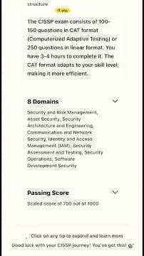 CISSP exam preparation guide - PART 1 #cissp #informationsecurity