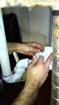 How to add a vent to an existing sink pipe