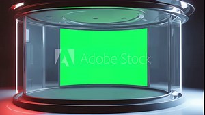 Immersive Virtual TV Studio Background Loop for Engaging Visual Experiences