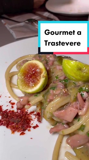 Trastevere non solo trattorie #cenagourmet #cucinaitaliana #roma