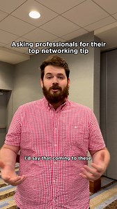 1.1K views | We asked three professionals for their best networking tip and here's what they said. #networkingtips #careeradvice | American Bar Association | Facebook