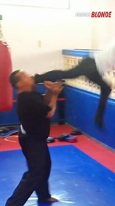 Epic Face Kick #FightingBlonde | Fighting Blonde