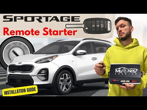Kia Sportage 2017~2022 Remote Engine Starter Install / Key Ignition Version | MyKey Premium