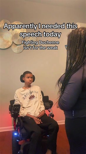 Duchenne Muscular Dystrophy is relentless. It takes strength, independence, and certainty, but it does not take purpose or fight. I’m reminded that perseverance isn’t loud, it’s sitting in a wheelchair, speaking life, and choosing to keep going anyway. We fight Duchenne every single day. 💙 #DuchenneMuscularDystrophy #FightDuchenne #DisabilityAwareness #CaregiverStrong #WheelchairLife #RareDiseaseAwareness #SpecialNeedsParent | Purple Gaia