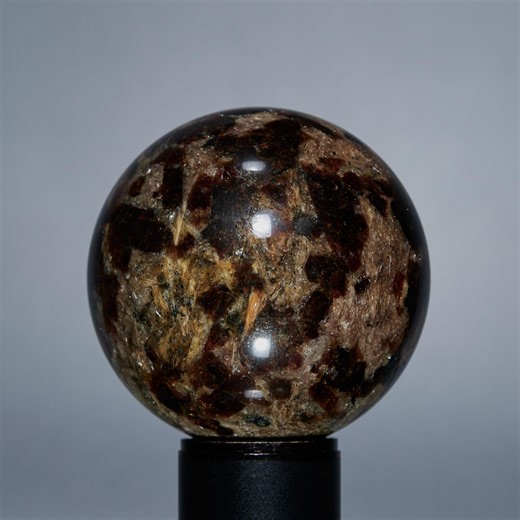 Rare Translucent Staurolite Crystal Sphere (49mm) - Etsy