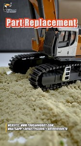 Do you know how to replace the tracks on this cute 1/50 scale RC Mini electric excavator K970?🤔🤭 #rcmodel #rcworld #rclife #rclover #rccommunity #rctoys #RC #excavator #Toucanhobby | Toucan RC Hobby