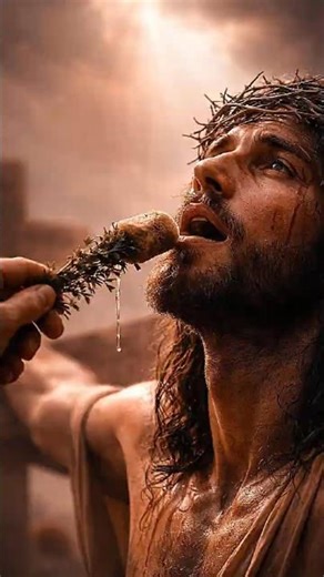 The Irony of Giving Jesus Vinegar with Hyssop