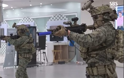 2024年首尔联合反恐演习中执行人质救援任务的707特别任务大队（多角度）