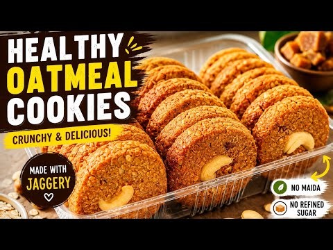 Oatmeal Cookies | Healthy, Crunchy & Bakery Style | easy cooking with das