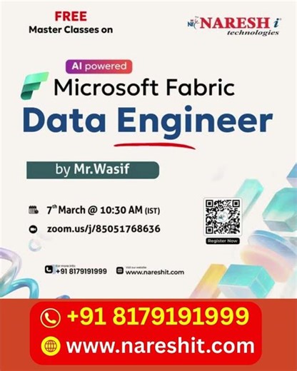 AI-powered data engineering techniques workshop | Microsoft Fabric Data Engineer Jobs 2026