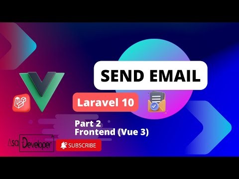 Send Email Menggunakan Laravel 10 - Vue 3