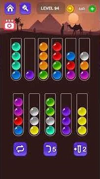 Ball Sort Master Level 94 Answer