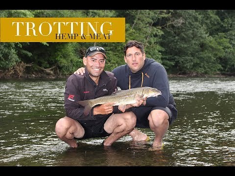 Float fishing for barbel on the river Severn - Rikki Richards and Clive Poole