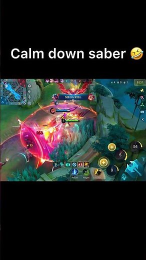 Saber is angry 😭🤣 #mobilelegends #francoteam #shorts #mlbbindonesia #mobilelegendsbangbang #memes