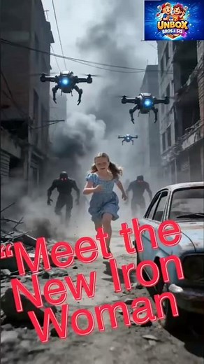 Meet the New Iron Woman! #avengers #shorts #marvel #youtubeshorts # #scifi #shortsfeed #aishorts