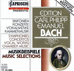 Carl Philipp Emanuel Bach - Musikbeispiele = Music Selections