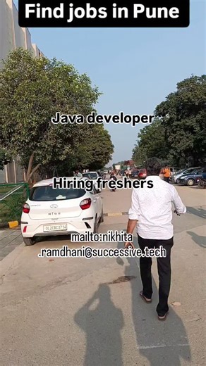 Prince Mishra on Instagram: "🚀 We’re Hiring! Java Developer (Fresher) – Pune Freshers looking for an IT job? This opportunity is for you! Location: Viman Nagar, Pune Company: Successive Digital Experience: 0–1 Year Education: B.E / B.Tech Immediate joiners preferred. 💼 Skills Required: Core Java | Advanced Java | SQL / RDBMS 📌 Good to Have: Internship / Academic Project in Java 📧 Apply with your resume: nikhita.ramdhani@successive.tech 🔥 Follow @pagenest for daily job updates, fresher openi