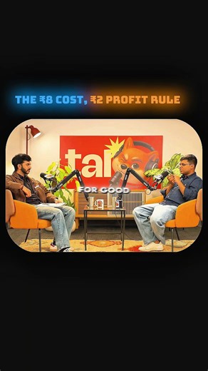 The ₹8 Cost, ₹2 Profit Mindset | How Smart Businesses Think #podcast