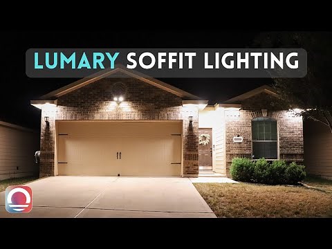 Install Soffit Lighting | Lumary Smart Recessed Lighting