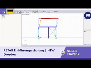 [DE] RSTAB Einführungsschulung | HTW Dresden