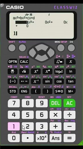 Cách giải phương trình bậc 2, 3, 4 bằng Casio FX 580 VN X