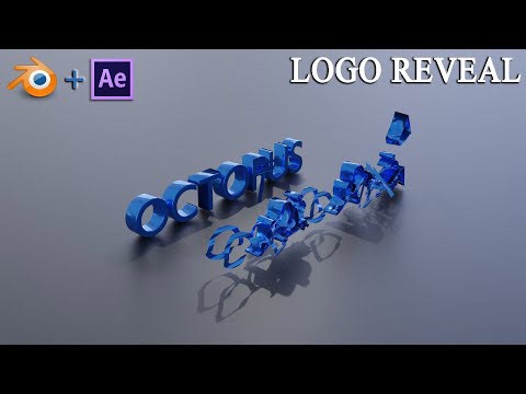 How to make logo reveal using Blender and After Effects - 167