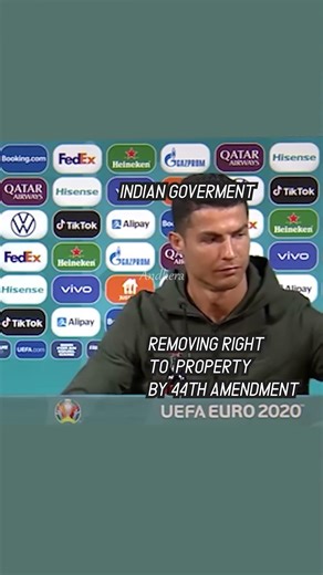 Right to Property Removed from Fundamental Rights (44th Amendment, 1978)