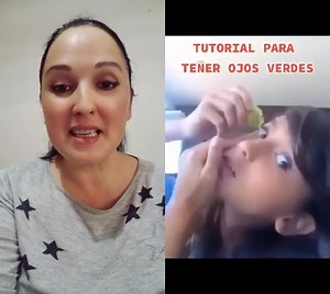 7.1K views · 77 reactions | TUTORIAL PARA CAMBIAR EL COLOR DE TUS OJOS #fypシ゚ #foryoupage #fyp #cambiodelook #humor #risas #virals #viral #ojos | Yo soy la Ale | Facebook