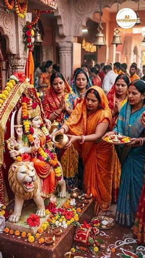 Navratri Day 6: Worship Method and Significance of Maa Katyayani 🙏