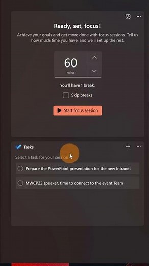 How to increase your productivity & focus in Windows 11 #shorts