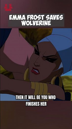 Emma Frost Saves Wolverine 😲