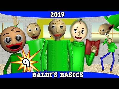 Asi es Baldi's Basics in Education and Learning en el 2019 | Toda la Historia en 10 Minutos