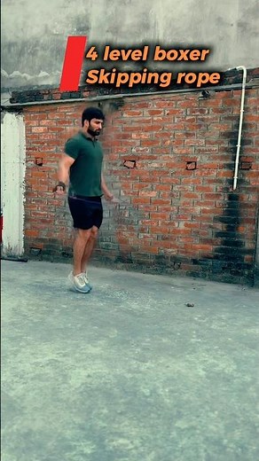 4 Levels of Jump Rope Training for Boxers 🥊 | Improve Speed, Footwork & Stamina Fast #boxer