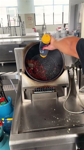 自动炒菜机 亚卫燃气炒菜机 智能炒菜机#cookingmachine #fryingmachine #cooking #kitchehacks #自动炒菜机 #燃气炒菜机 #炒菜机器人 #炒菜机商用