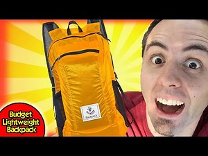 BUDGET LIGHTWEIGHT BACKPACK | 4Monster Packable Backpack Unboxing & First Look Review