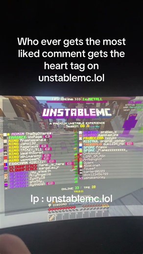 Ip : unstablemc.lol #minecraft #unstablesmp #minecraft #sharpness