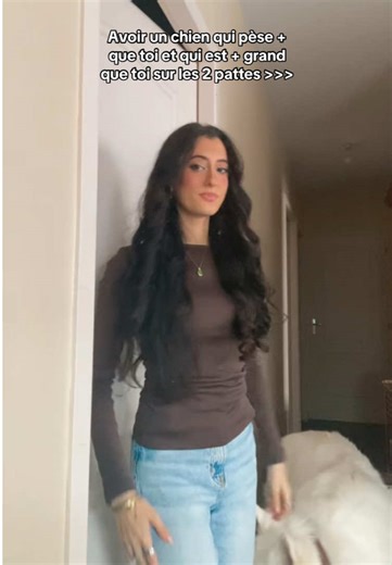 ✨Chaque petite femme a besoin de son gros chien ✨