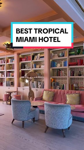 🌴 Don’t miss the tropical art deco vibes at The Goodtime Hotel in Miami Beach. Their tropical chic, Instagram-ready swim club features a modern Mediterranean restaurant and bar. 〰️ designed by Ken Fulk in collaboration with @Pharrell and @David Grutman 📍601 Washington Ave #interiordesign #restaurantinteriordesign #miami #miamibeach #truemiami #thingstodoinmiami #interiors #bardesign #bardecor #barinterior #hotelinspo #dreamyhotel